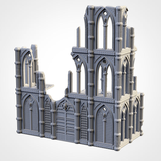 Tabletop Wargaming Terrain - Cathedral Ruins