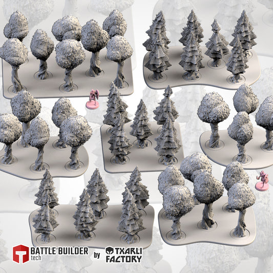 Tabletop Wargaming Terrain - Trees