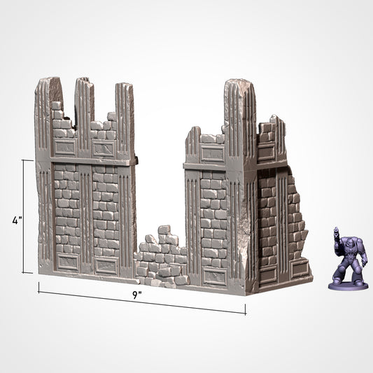 Tabletop Wargaming Terrain - Sci Fi City Ruins