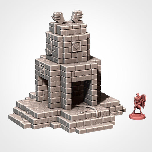 Tabletop Wargaming Terrain - City in the Jungle