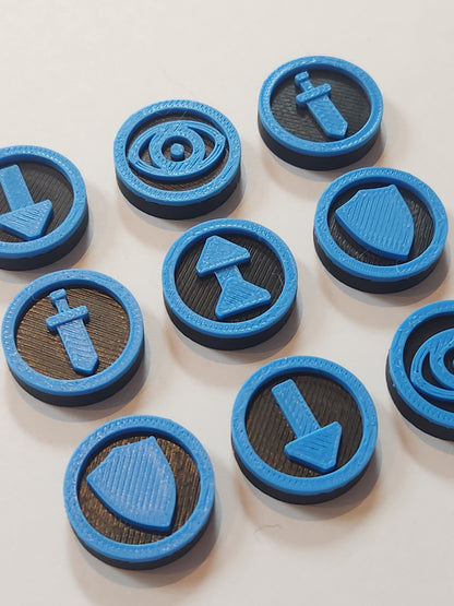 Warsurge Game Tokens