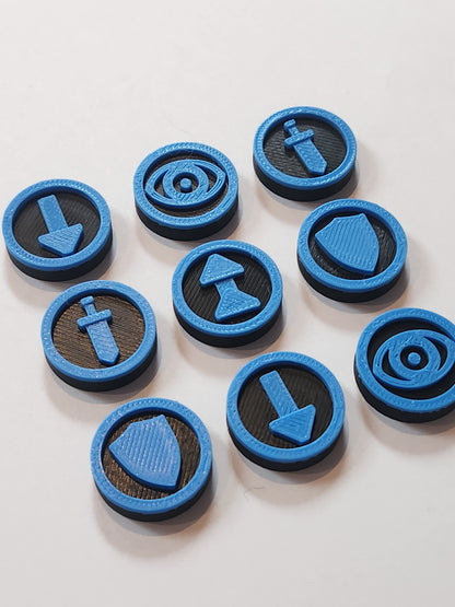 Warsurge Game Tokens