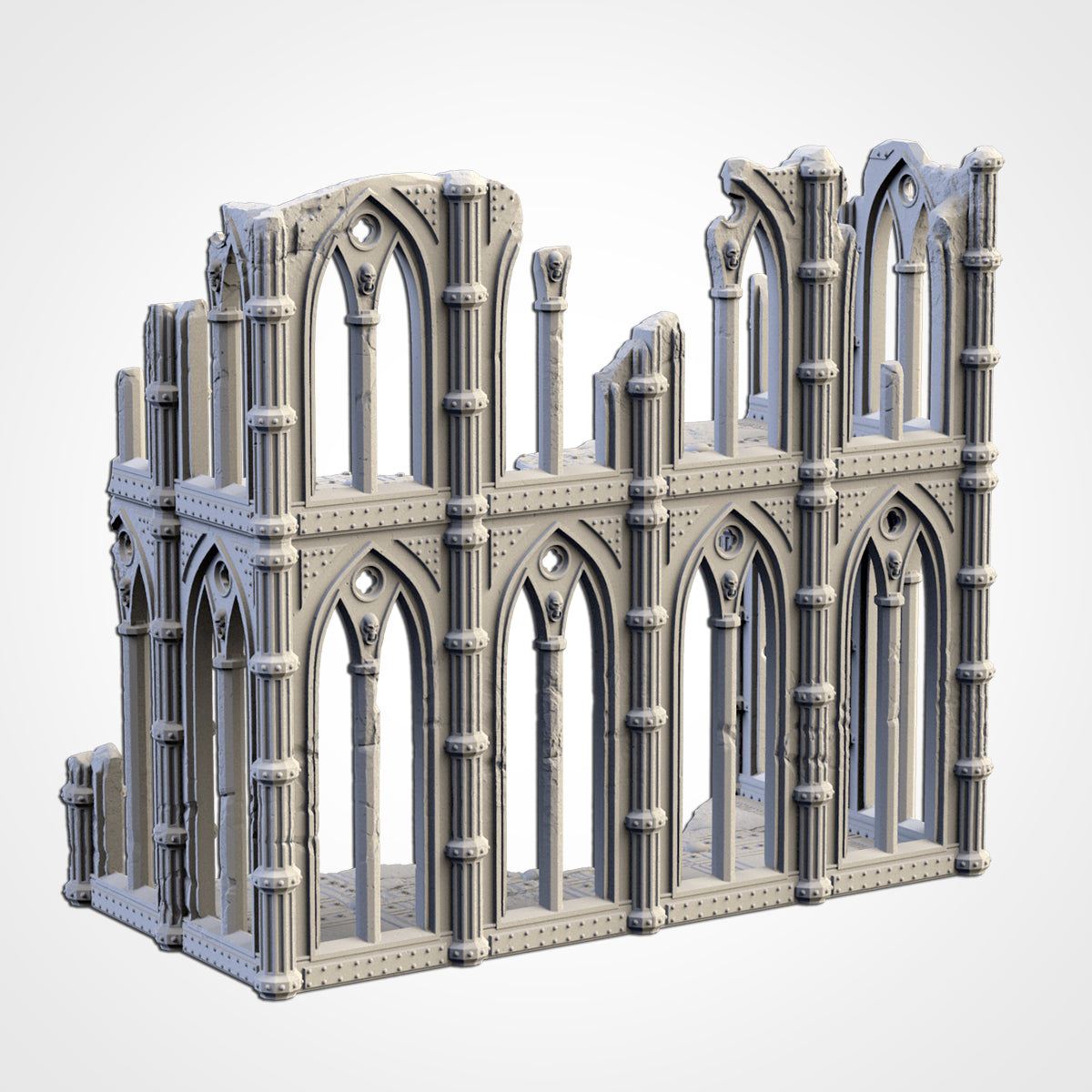 Tabletop Wargaming Terrain - Cathedral Ruins
