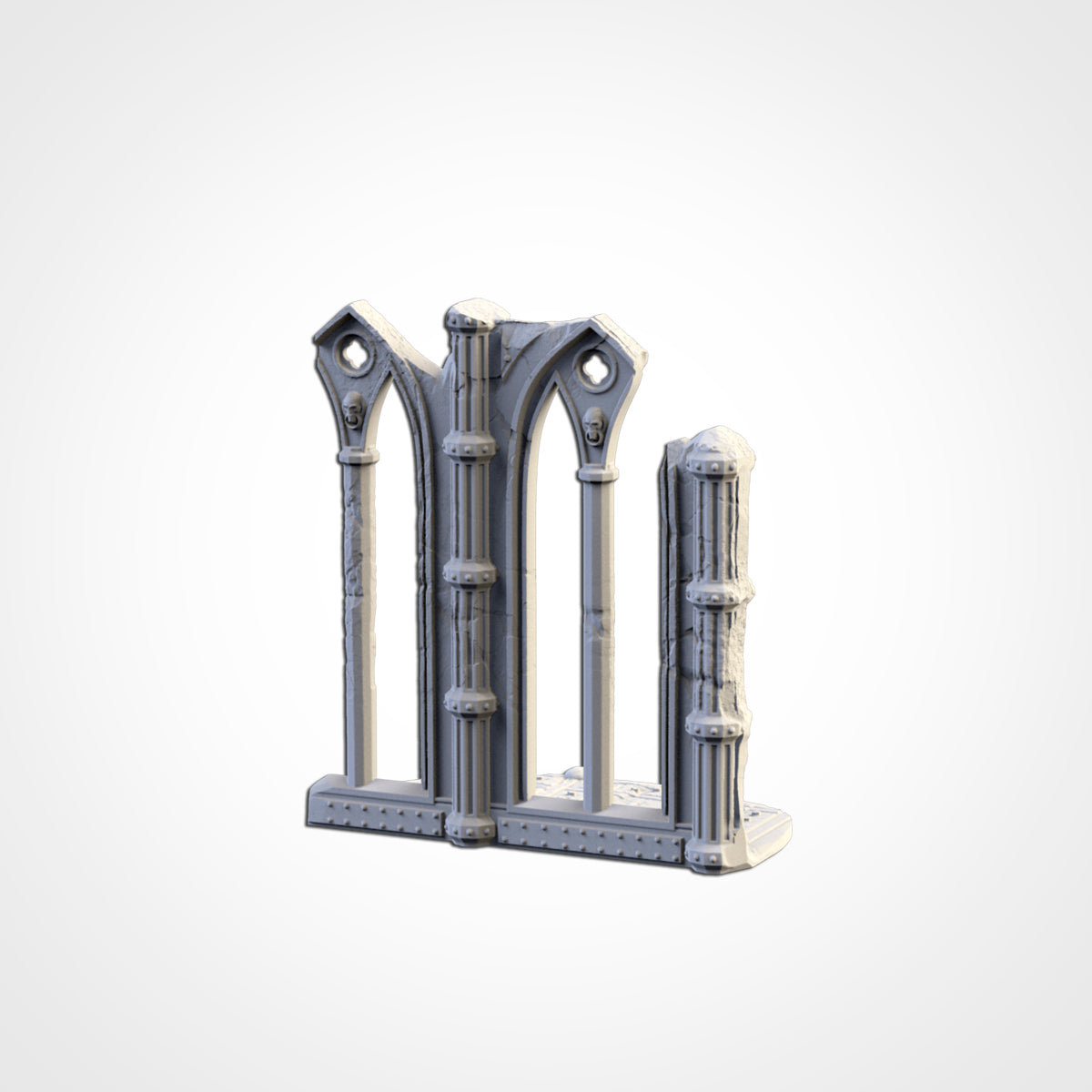 Tabletop Wargaming Terrain - Cathedral Ruins