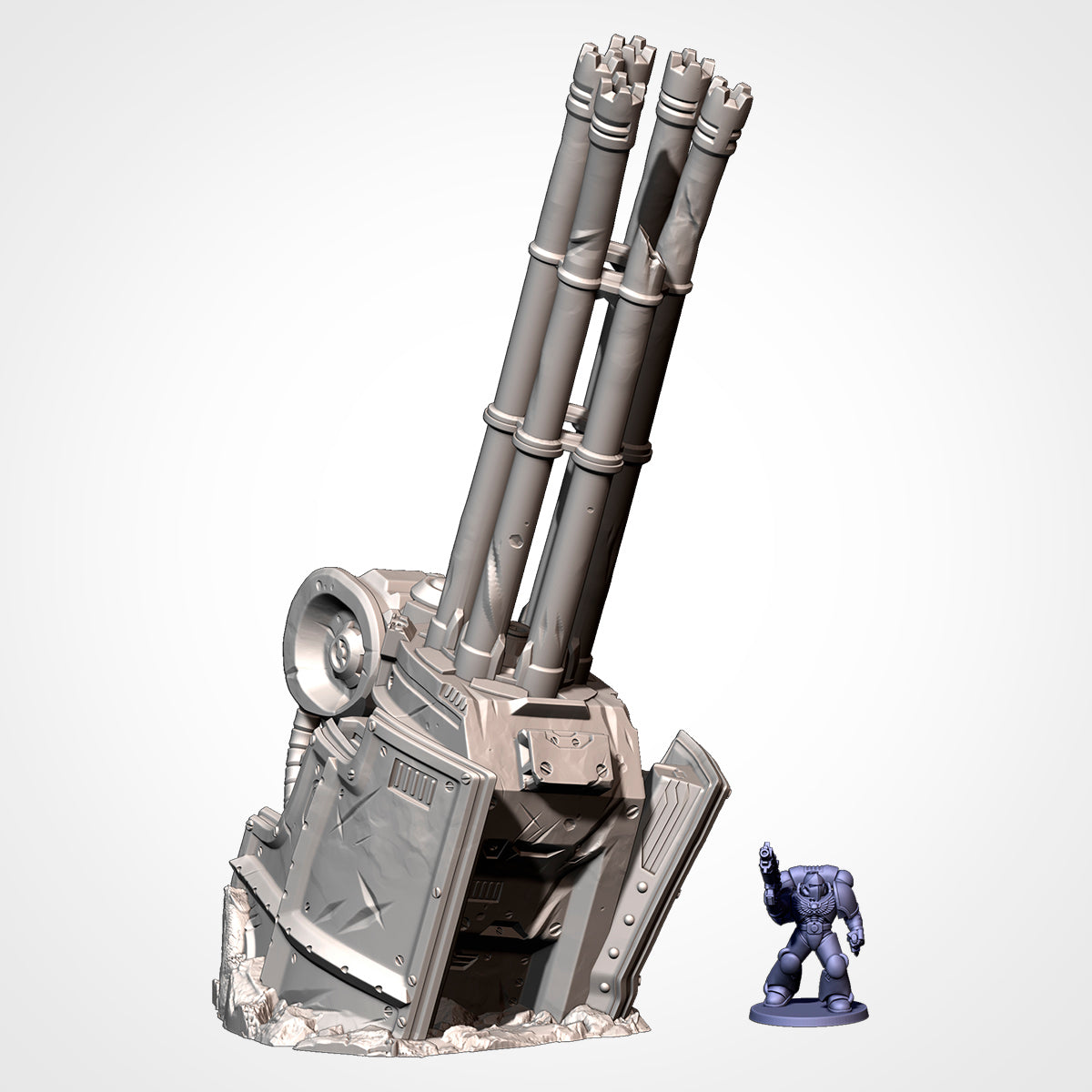 Tabletop Wargaming Terrain - Destroyed Large Titan