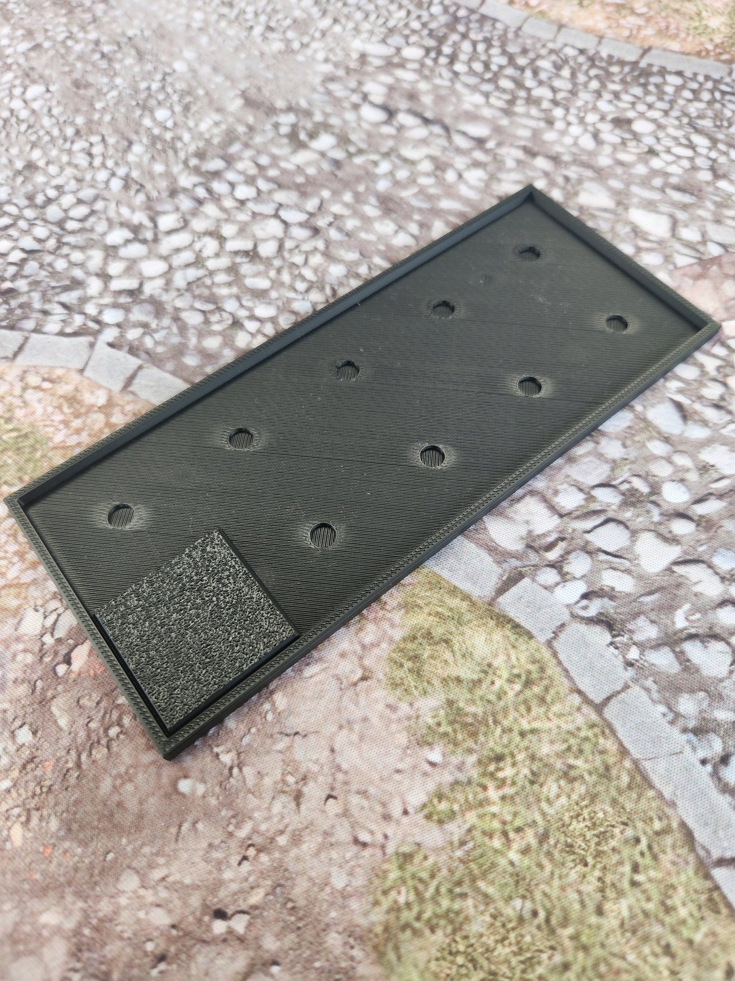 Tabletop Wargaming Square Base Movement Trays with Magnet Holes