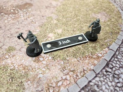 Magnetised Measuring and Deployment Zone Templates