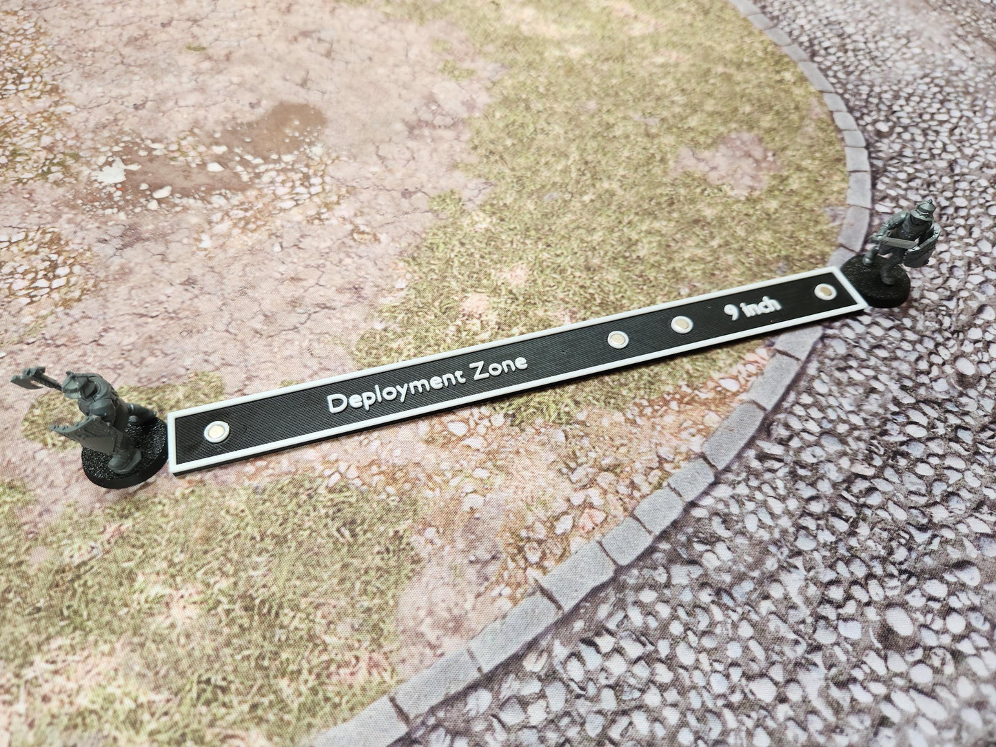 Magnetised Measuring and Deployment Zone Templates