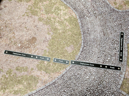 Magnetised Measuring and Deployment Zone Templates