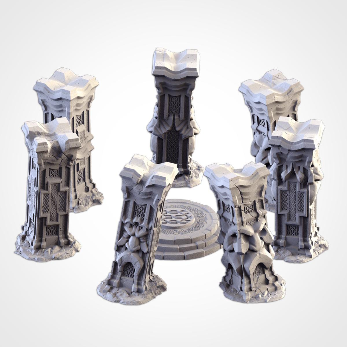 Tabletop Wargaming Terrain - Dwarf Village