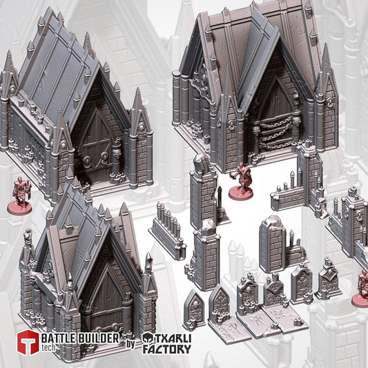 Tabletop Wargaming Terrain - Graveyard Terrain