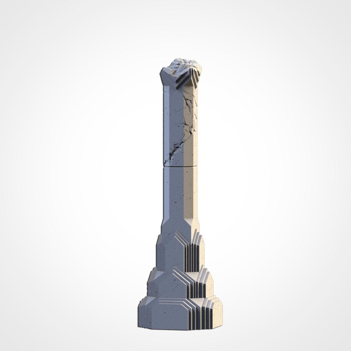 Tabletop Wargaming Terrain - Dwarven Broken Columns