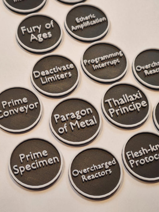 Warhammer Horus Heresy 3.0 Game Tokens