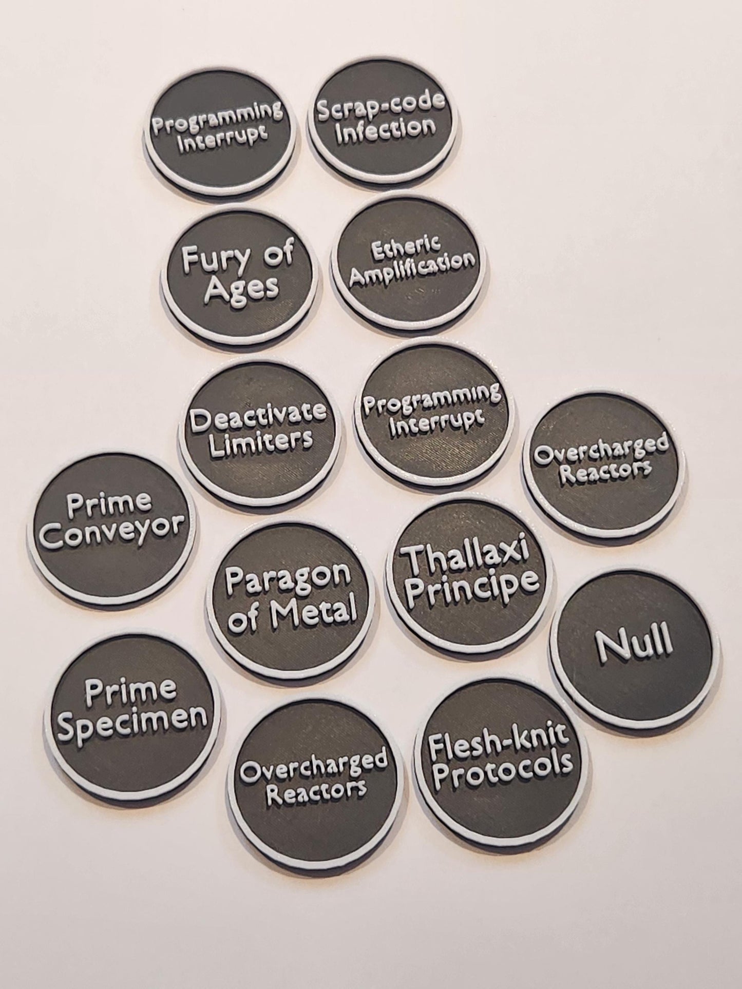 Warhammer Horus Heresy 3.0 Game Tokens