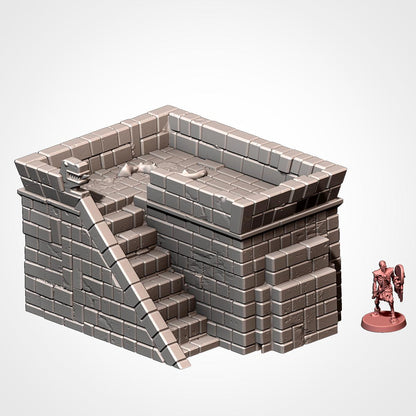 Tabletop Wargaming Terrain - City in the Jungle