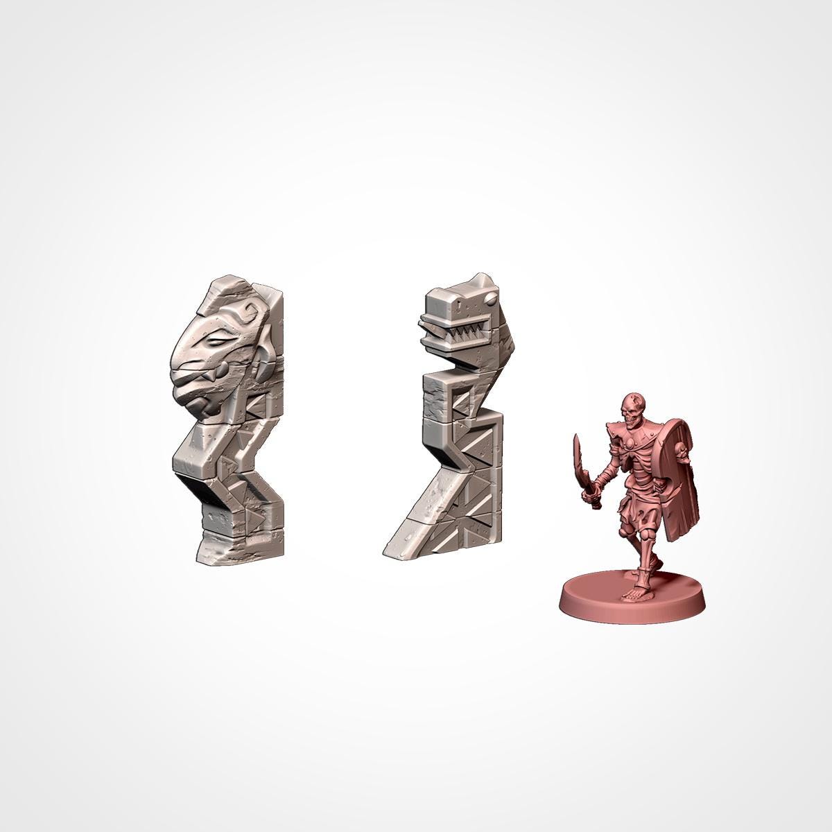 Tabletop Wargaming Terrain - City in the Jungle