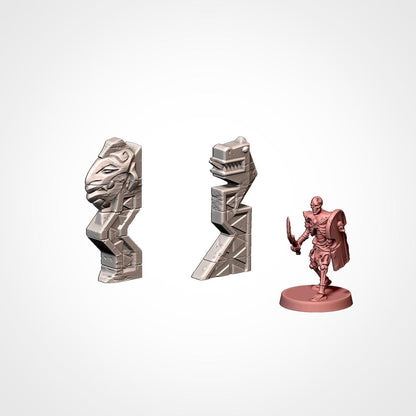 Tabletop Wargaming Terrain - City in the Jungle