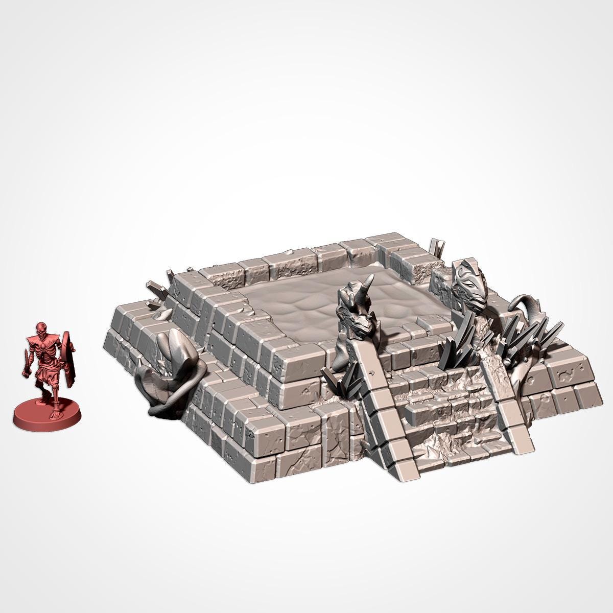 Tabletop Wargaming Terrain - Lost City