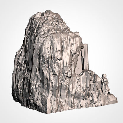 Tabletop Wargaming Terrain - The Isolated Mountain