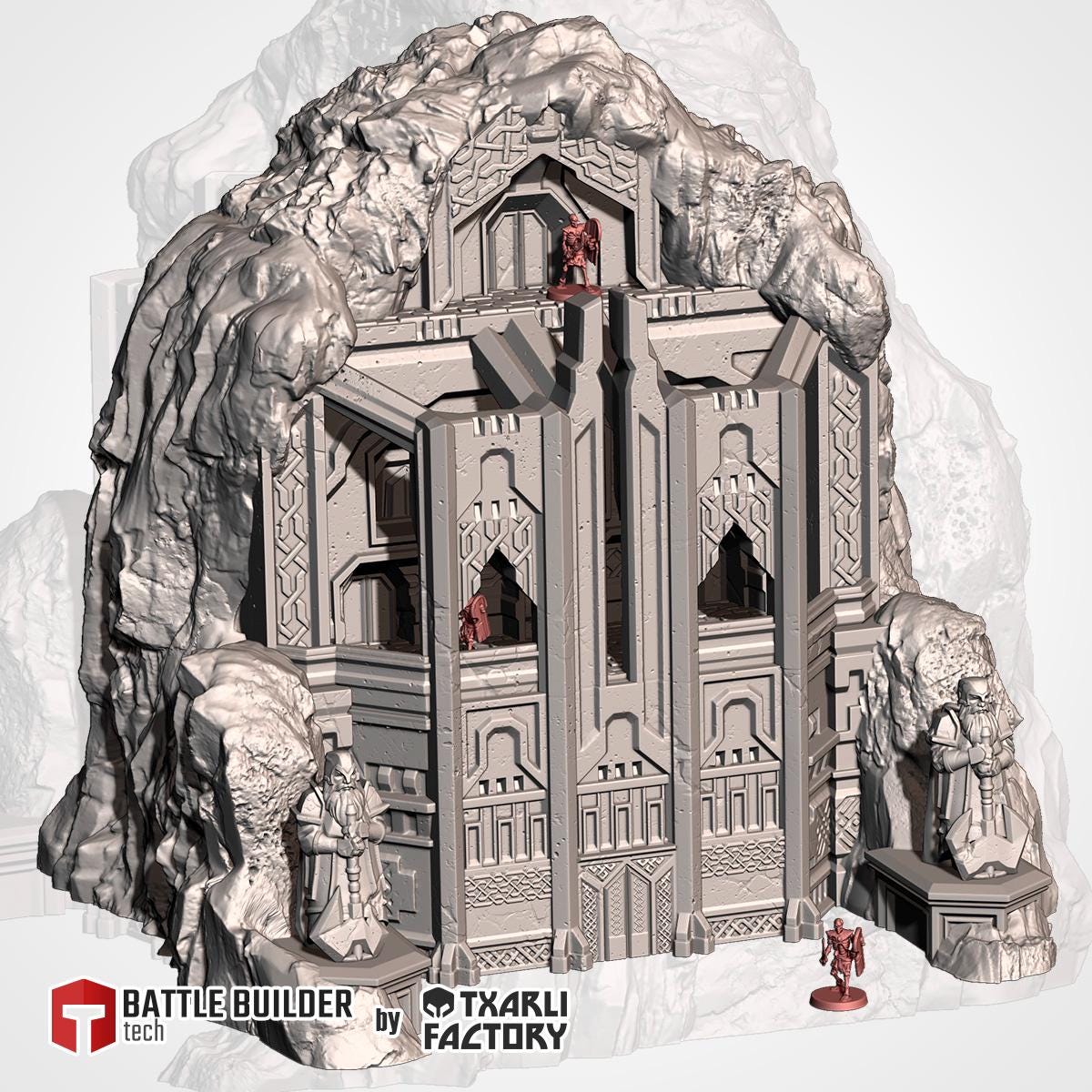 Tabletop Wargaming Terrain - The Isolated Mountain