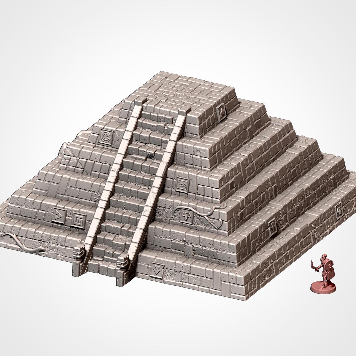 Tabletop Wargaming Terrain - City in the Jungle