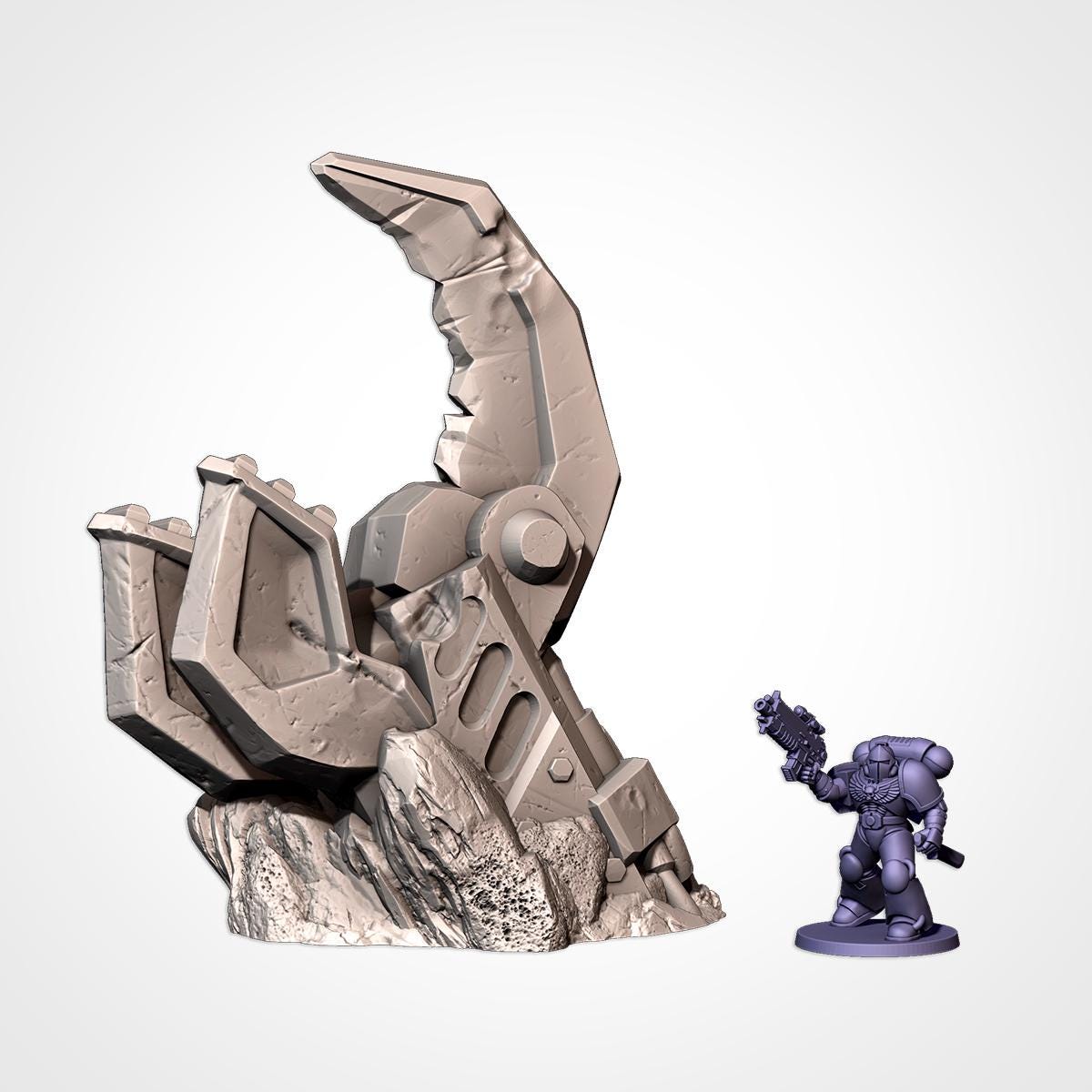 Tabletop Wargaming Terrain - Ork Monuments