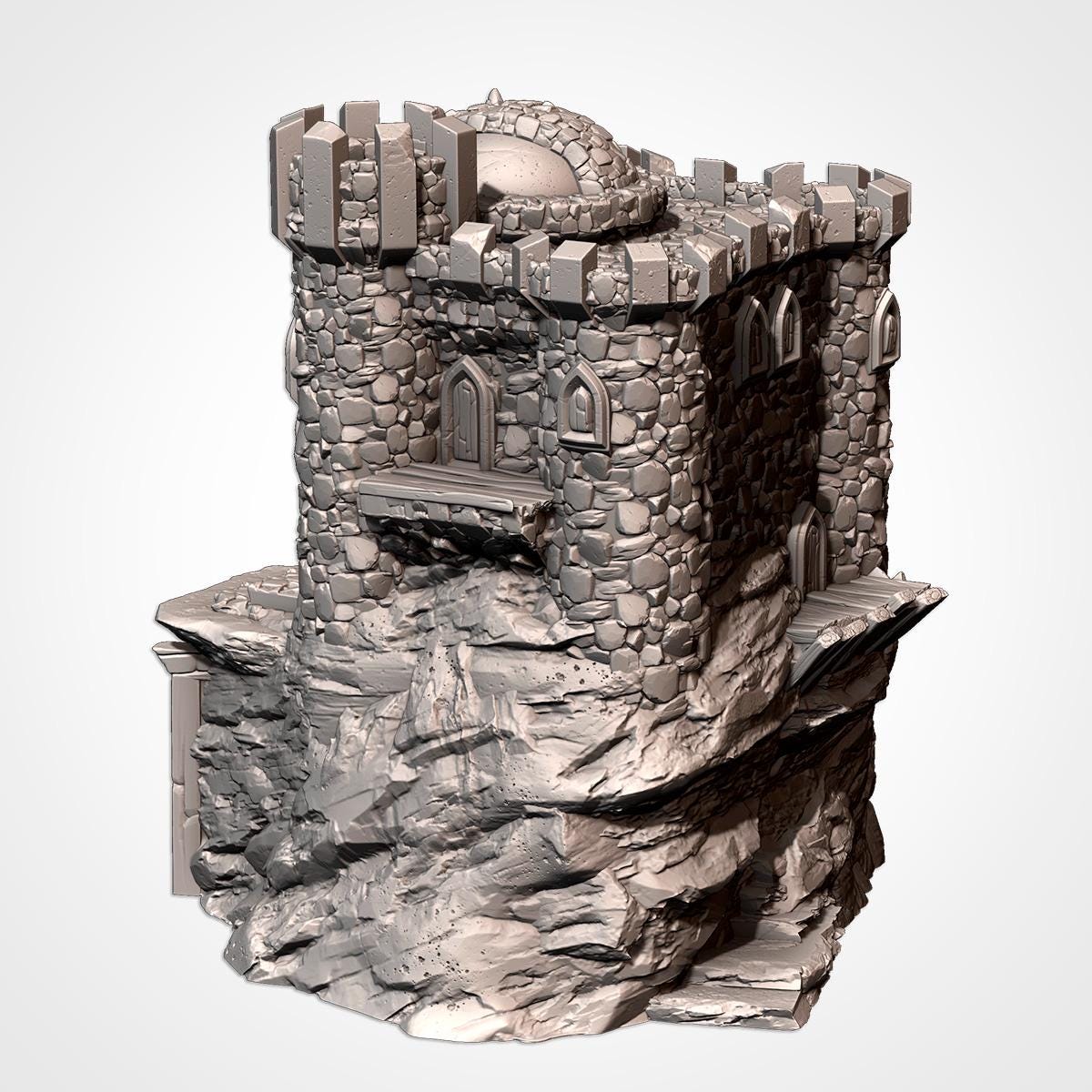 Tabletop Wargaming Terrain - The Skull Castle