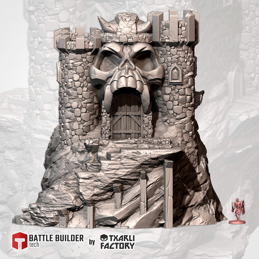 Tabletop Wargaming Terrain - The Skull Castle