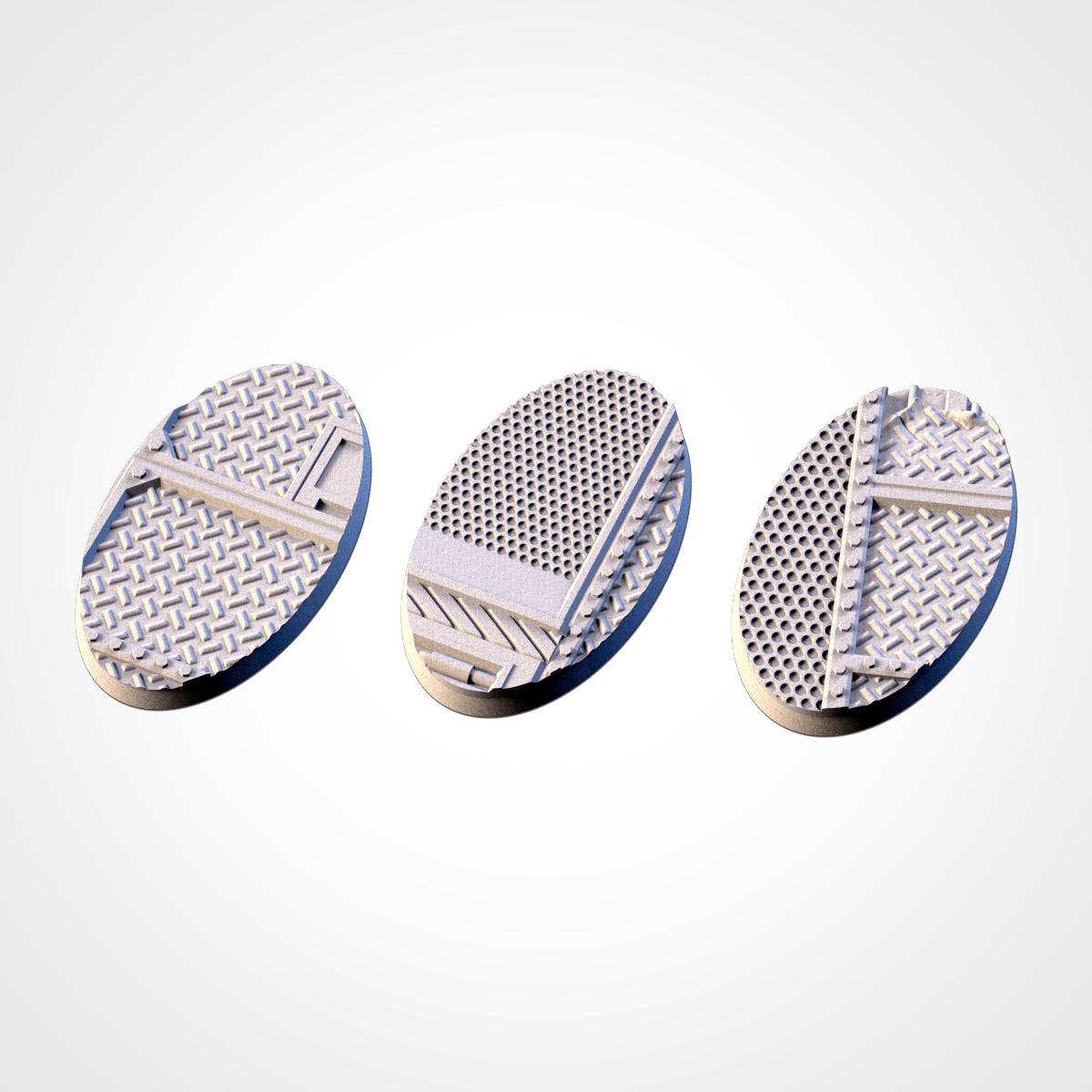 Scenic Factory Round Miniature Bases with Magnet Holes