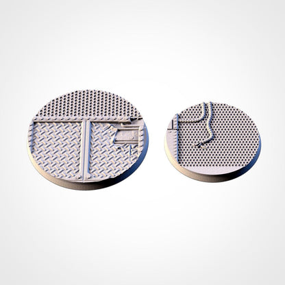 Scenic Factory Round Miniature Bases with Magnet Holes