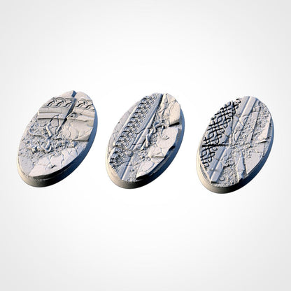 Scenic Ancestral Ruins Round Miniature Bases with Magnet Holes