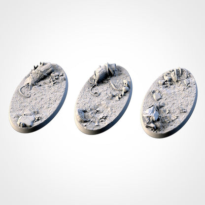 Scenic Forrest Round Miniature Bases with Magnet Holes