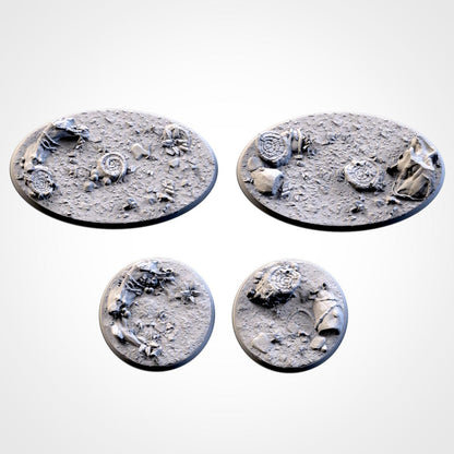 Scenic Forrest Round Miniature Bases with Magnet Holes