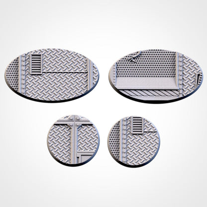 Scenic Factory Round Miniature Bases with Magnet Holes