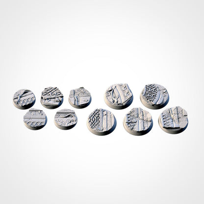 Scenic Ancestral Ruins Round Miniature Bases with Magnet Holes