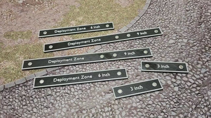 Magnetised Measuring and Deployment Zone Templates